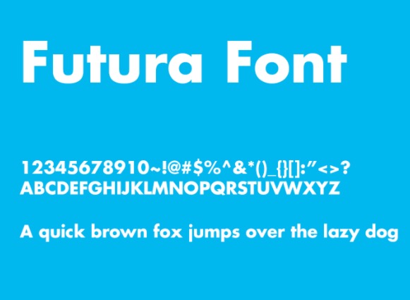 Futura font free download
