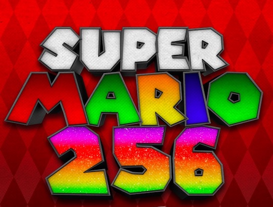 Super Mario font