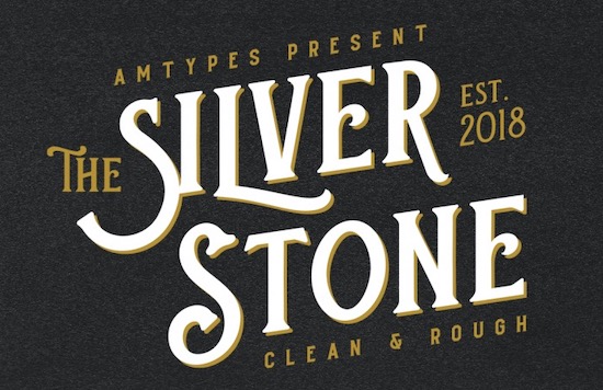 Silver Stone font