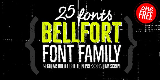 Bellfort font