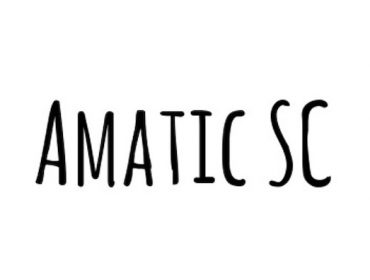 Amatic SC Font