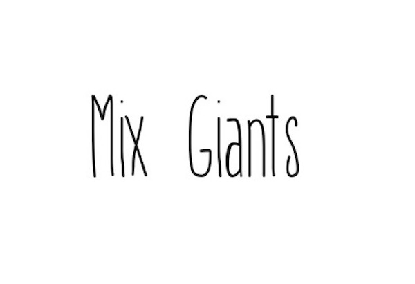 Mix Giants Font free