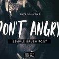 Don't Angry Font