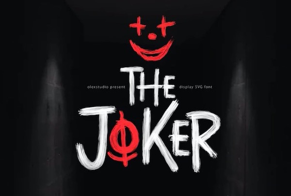 THE JOKER Font download
